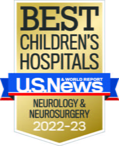 Pediatric neurology & neurosurgery ranked No. 5 in the nation